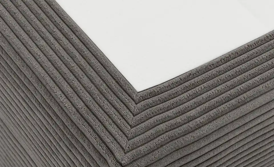Boxbett Moseley Cord, Härtegrad H3, 140x200 cm, Detailansicht