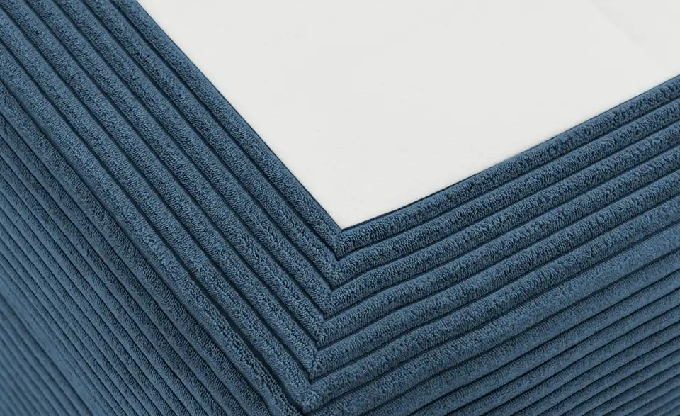 Boxbett Moseley Cord, Härtegrad H3, 140x200 cm, Detailansicht