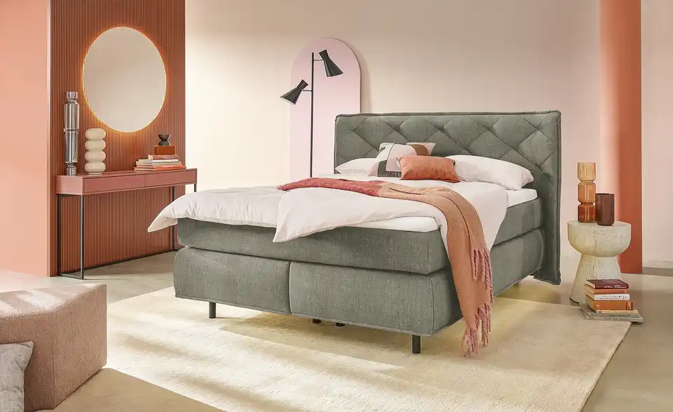 pop Boxspringbett Babylon, in Wohnsituation