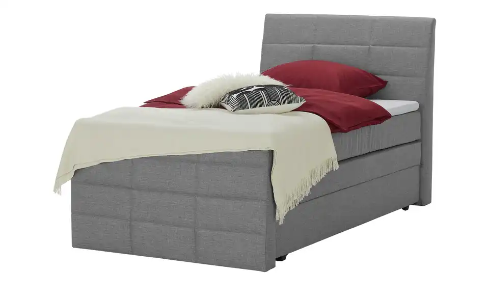 Boxspringbett Baron mit Bettkasten und Topper, Perspektive