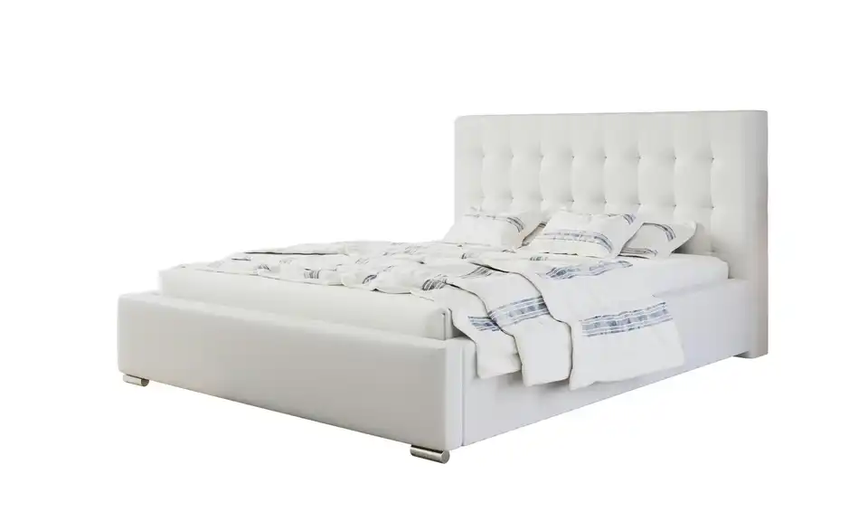 Polsterbett Crawley mit Stauraum, Perspektive