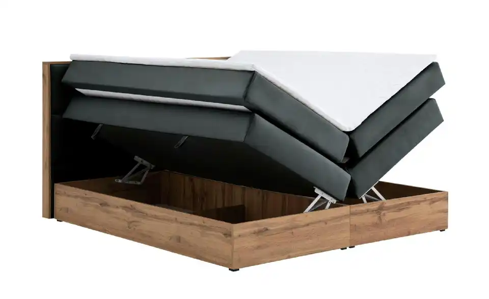Boxspringbett Vancouver mit Bettkasten, Funktionsansicht