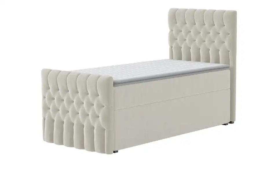 Boxbett Belek King mit Bettkasten und Fußteil, Perspektive