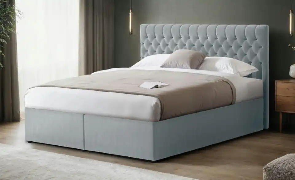 Boxbett Belek mit Bettkasten, in Wohnsituation