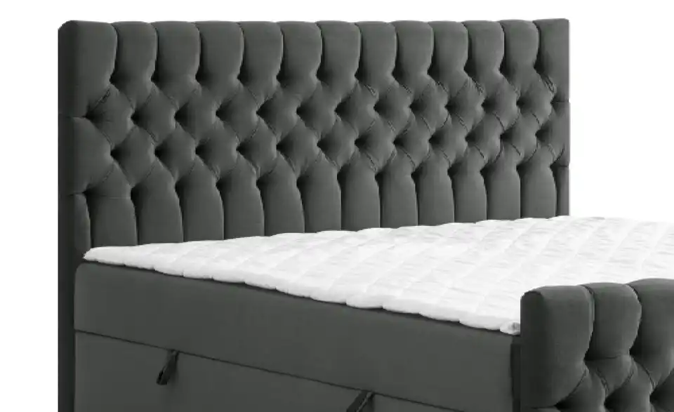 Boxbett Belek King mit Bettkasten und Fußteil, Detailansicht