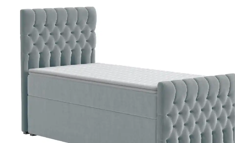 Boxbett Belek King mit Bettkasten und Fußteil, Detailansicht