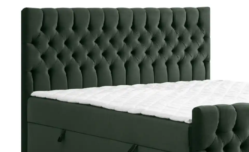 Boxbett Belek King mit Bettkasten und Fußteil, Detailansicht