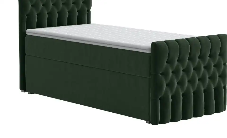 Boxbett Belek King mit Bettkasten und Fußteil, Detailansicht