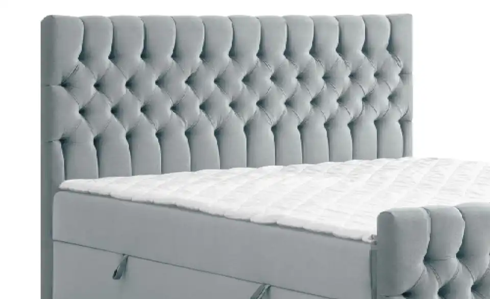 Boxbett Belek King mit Bettkasten und Fußteil, Detailansicht