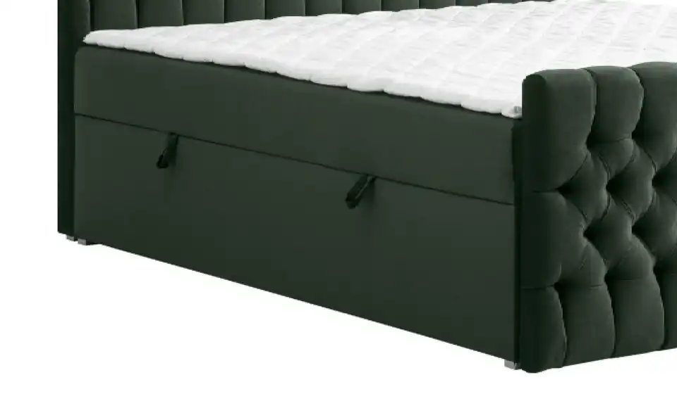 Boxbett Belek King mit Bettkasten und Fußteil, Detailansicht