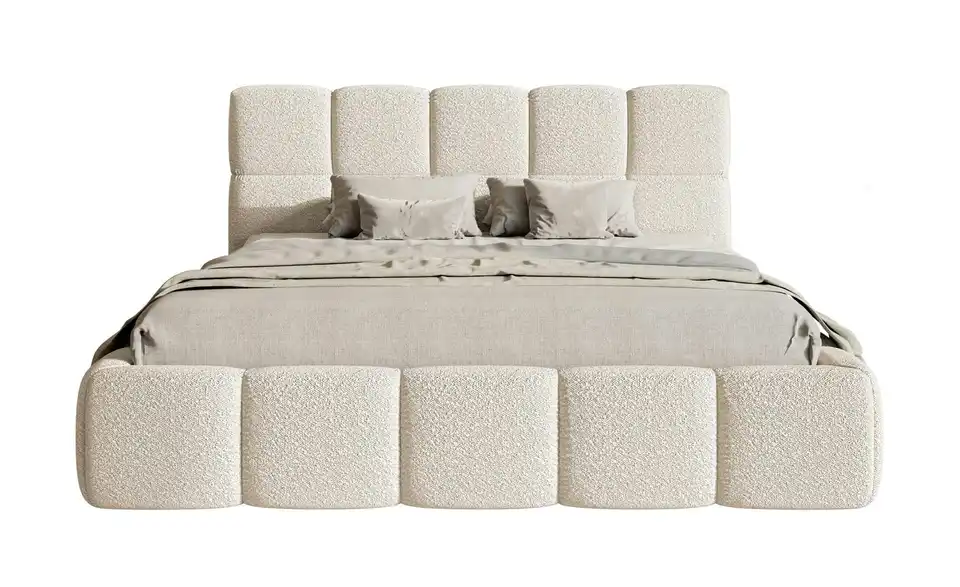 Selsey Polsterbett Cloudy mit Bettkasten, Frontansicht