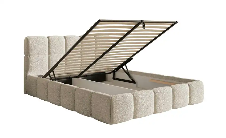 Selsey Polsterbett Cloudy mit Bettkasten, Funktionsansicht