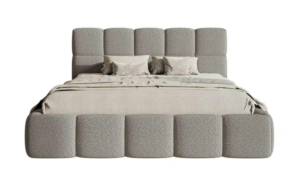 Selsey Polsterbett Cloudy mit Bettkasten, Frontansicht