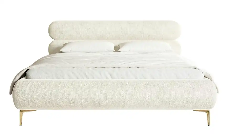 Selsey Polsterbett Roule in Chenille, Frontansicht