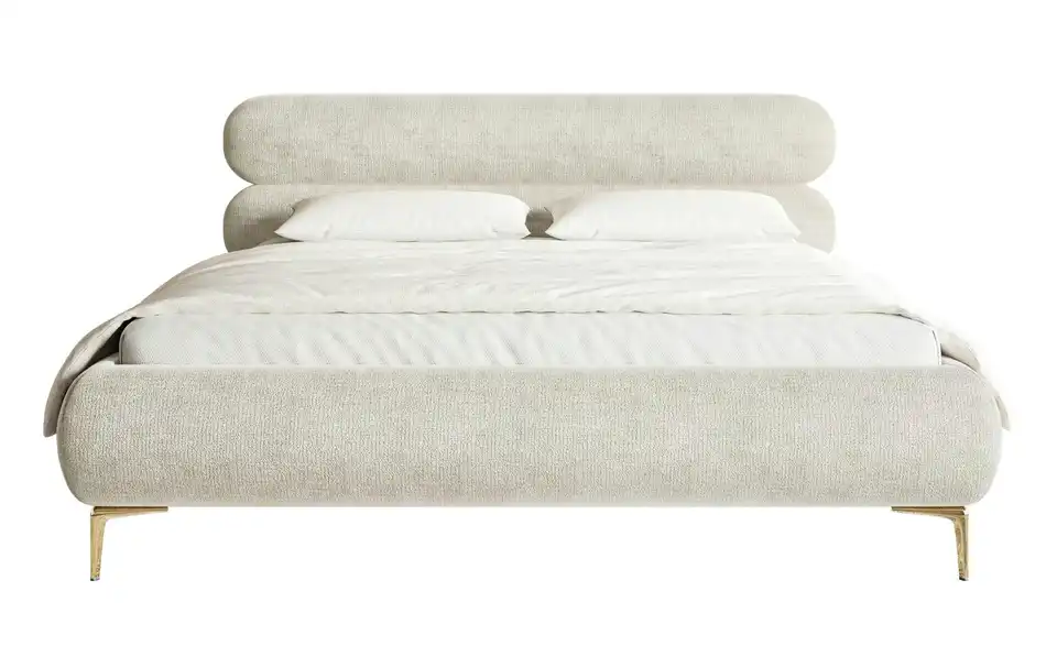 Selsey Polsterbett Roule in Chenille, Frontansicht