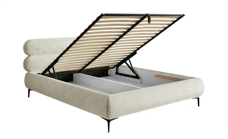 Selsey Polsterbett Roule in Chenille, Funktionsansicht