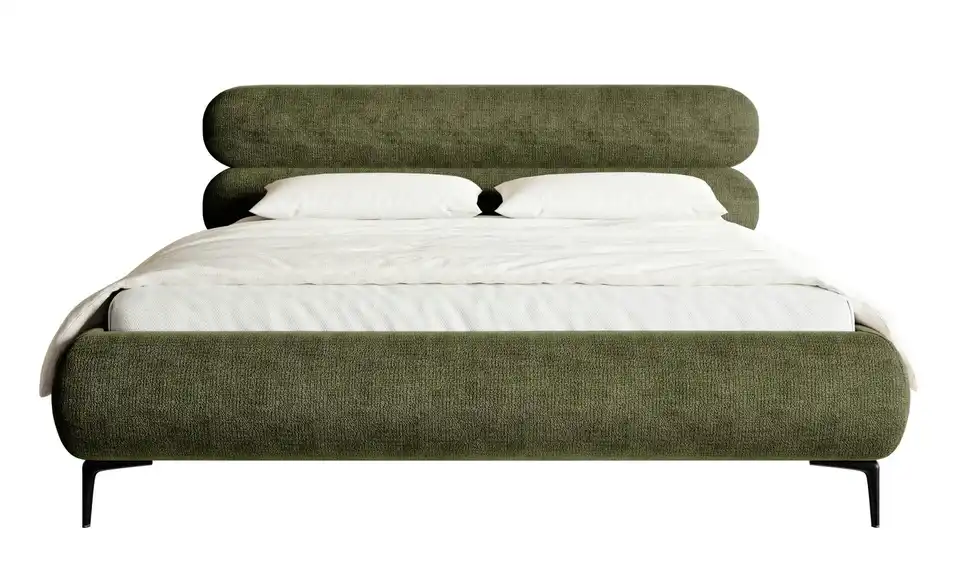 Selsey Polsterbett Roule in Chenille, Frontansicht