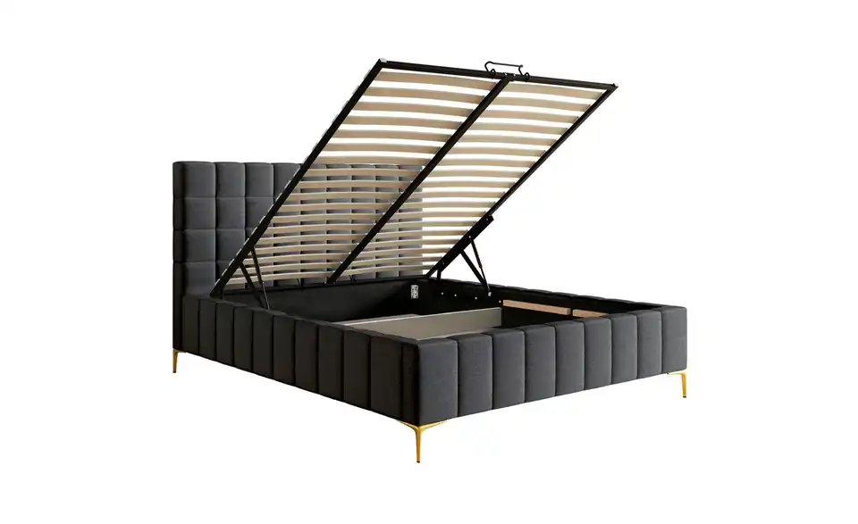 Selsey Polsterbett Szejlo mit Bettkasten, Funktionsansicht