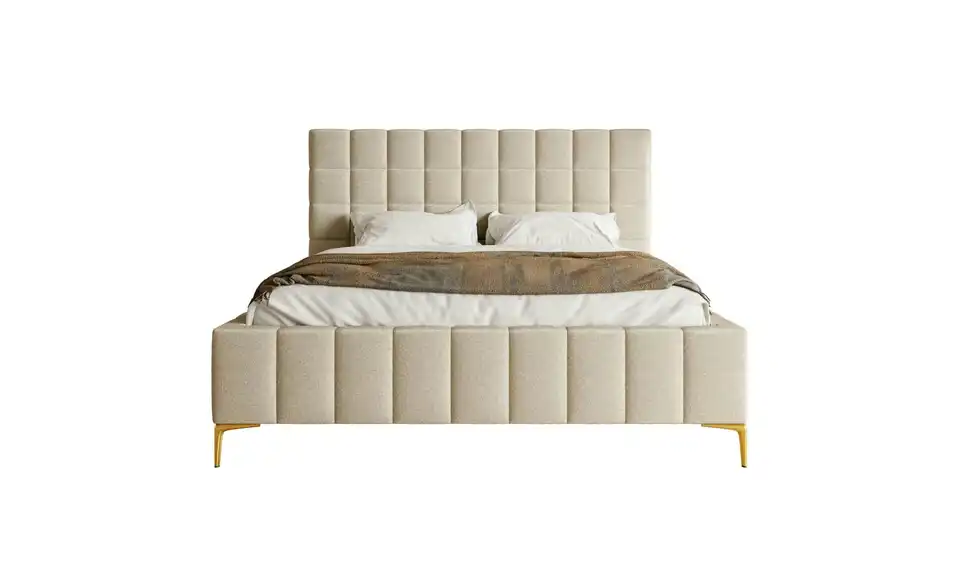 Selsey Polsterbett Szejlo mit Bettkasten, Frontansicht