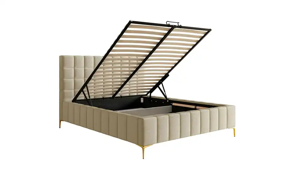 Selsey Polsterbett Szejlo mit Bettkasten, Funktionsansicht