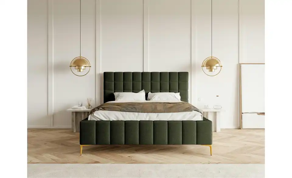 Selsey Polsterbett Szejlo mit Bettkasten, in Wohnsituation