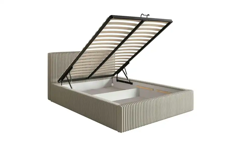 Selsey Polsterbett Tilio mit Bettkasten, Funktionsansicht