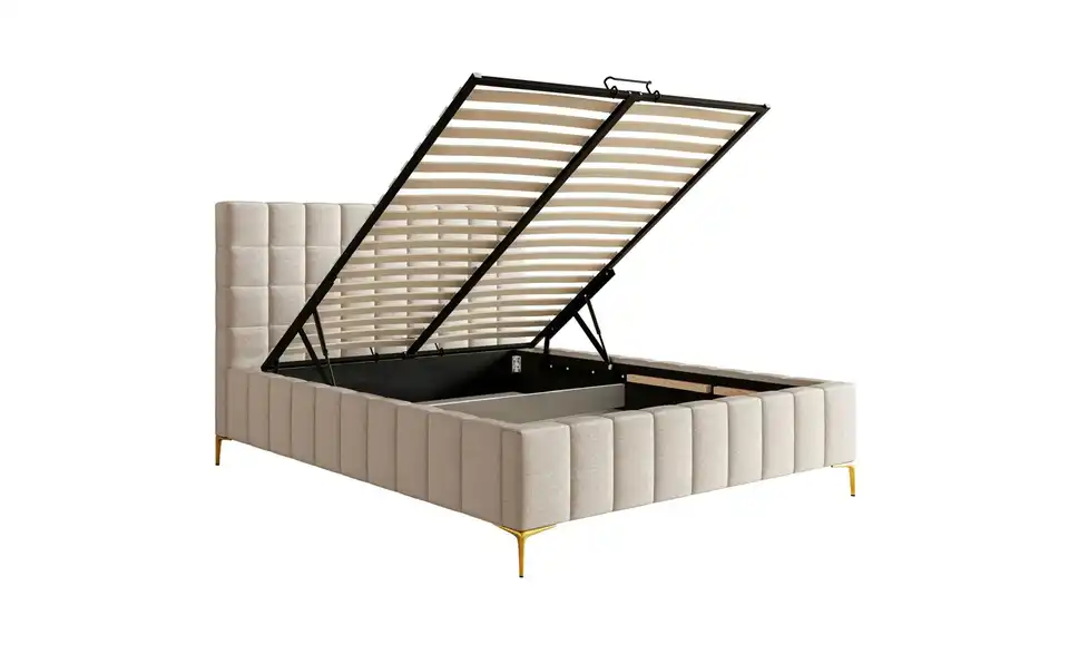 Selsey Polsterbett Szejlo mit Bettkasten, Funktionsansicht