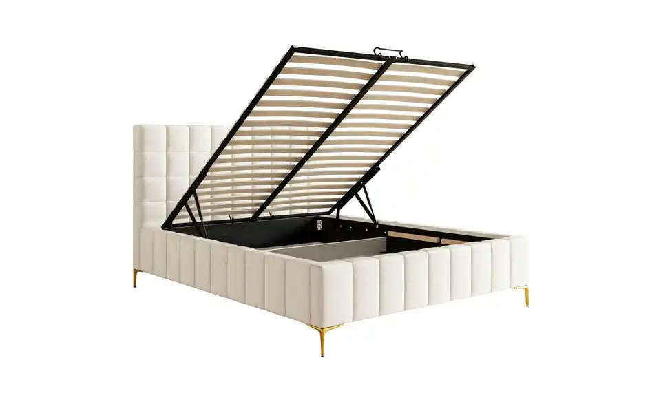 Selsey Polsterbett Szejlo mit Bettkasten, Funktionsansicht