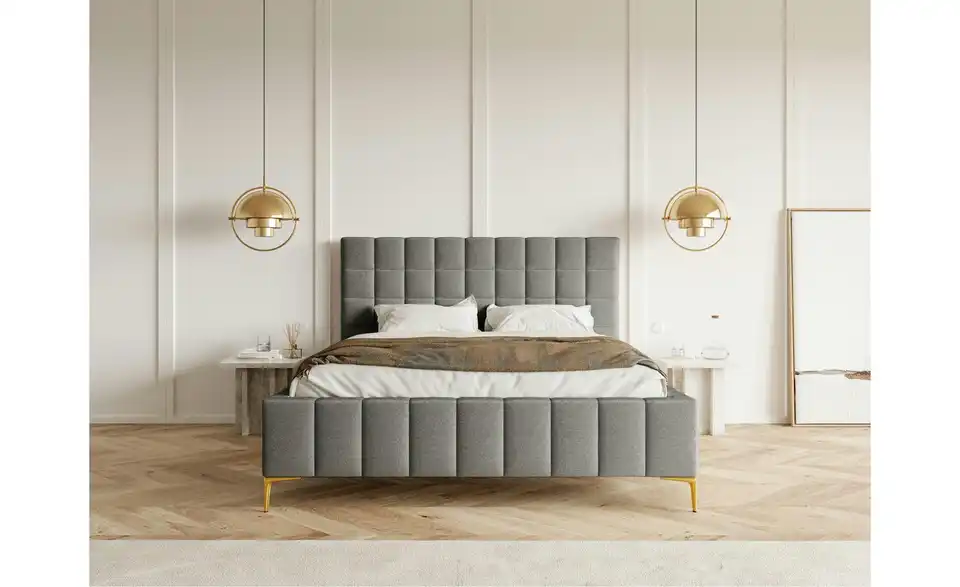 Selsey Polsterbett Szejlo mit Bettkasten, in Wohnsituation