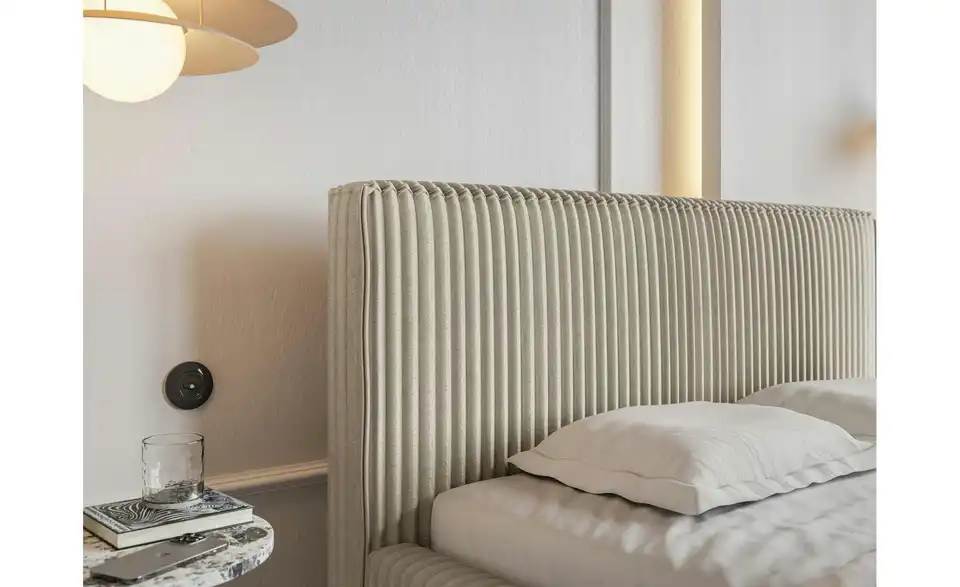 Selsey Polsterbett Tilio mit Bettkasten, in Wohnsituation