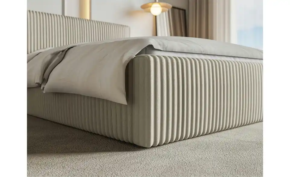 Selsey Polsterbett Tilio mit Bettkasten, in Wohnsituation