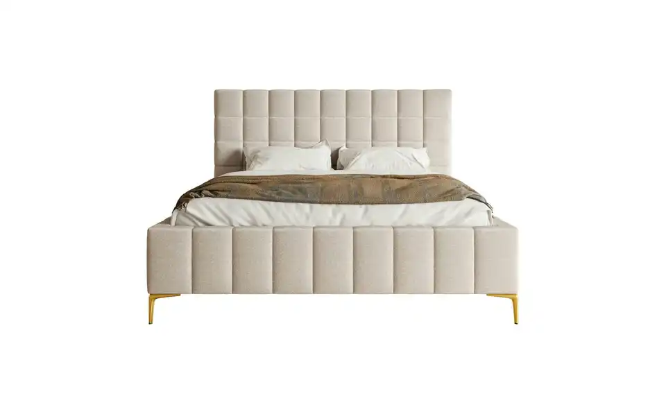 Selsey Polsterbett Szejlo mit Bettkasten, Frontansicht