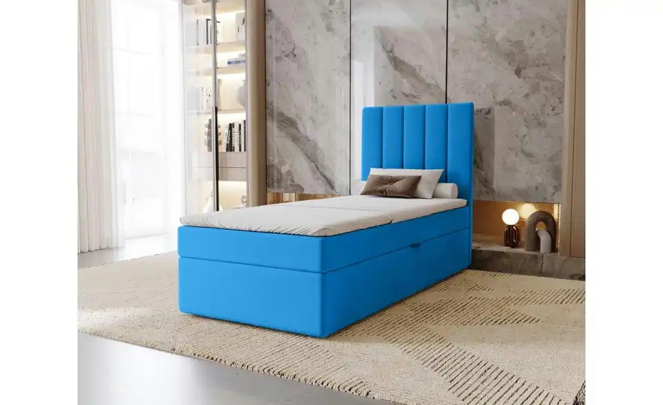 Boxbett mit Stauraum Nero Box, in Wohnsituation