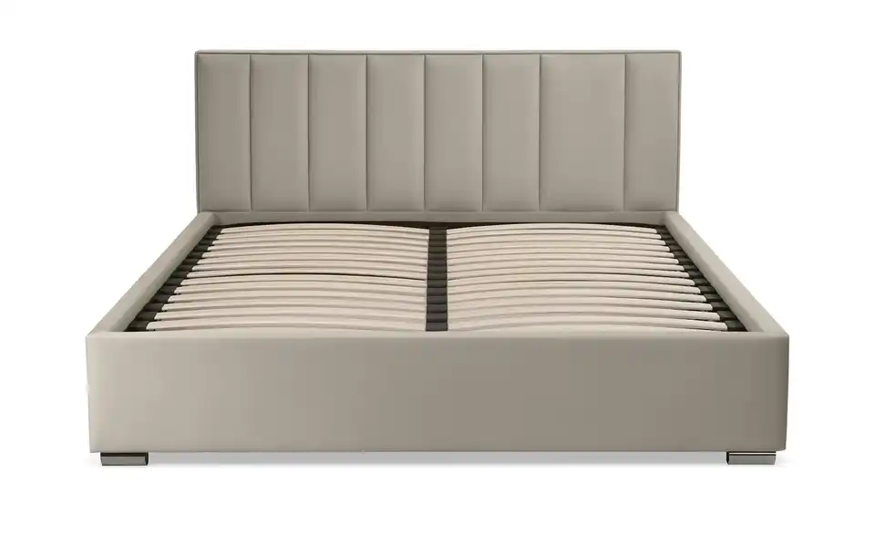 Polsterbett Hugo mit Bettkasten, Frontansicht