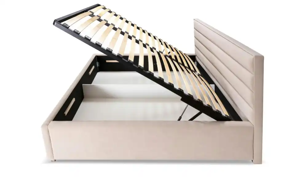 Polsterbett Cezar mit Bettkasten, Funktionsansicht