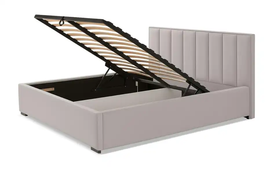 Polsterbett Hugo mit Bettkasten, Funktionsansicht