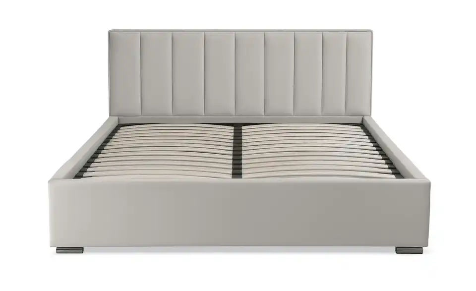 Polsterbett Hugo mit Bettkasten, Frontansicht