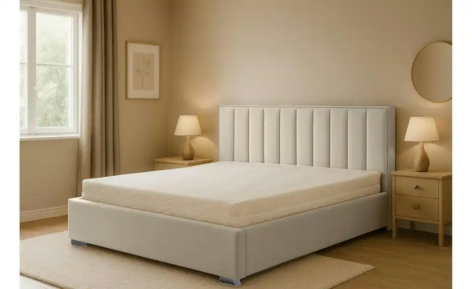 Polsterbett Hugo mit Bettkasten, in Wohnsituation