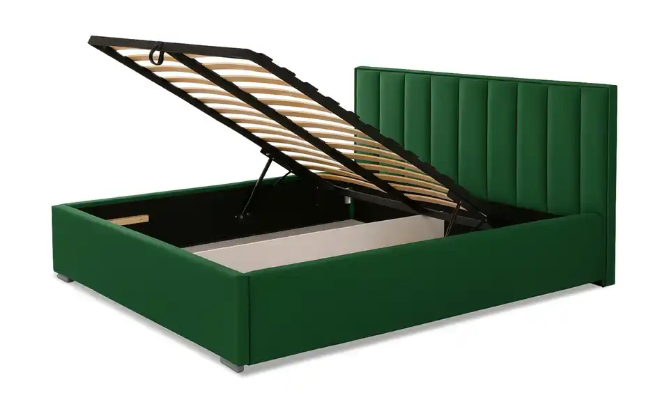 Polsterbett Hugo mit Bettkasten, Funktionsansicht