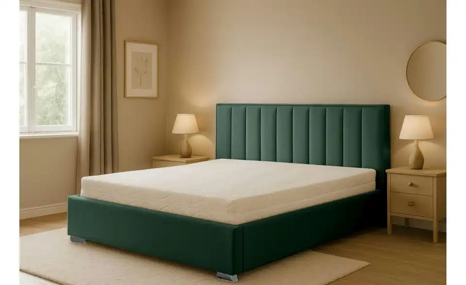 Polsterbett Hugo mit Bettkasten, in Wohnsituation