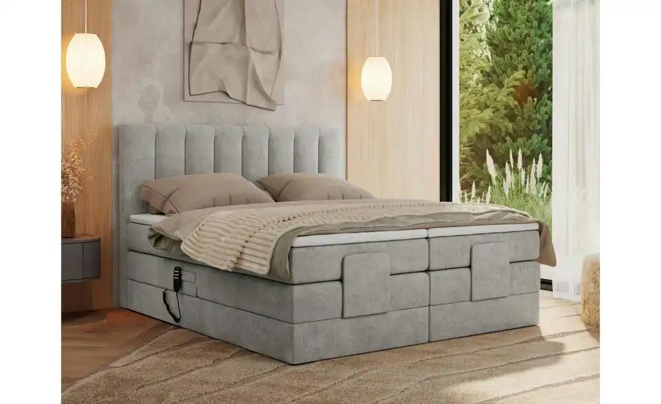 Motor Boxspringbett Comforto mit Bettkasten, in Wohnsituation