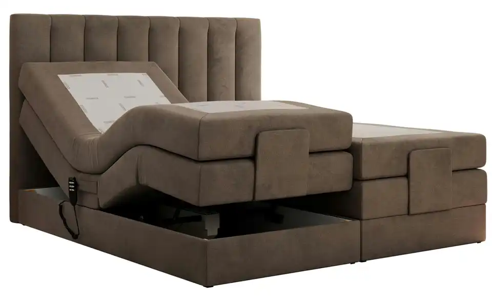 Motor Boxspringbett Comforto mit Bettkasten, Detailansicht