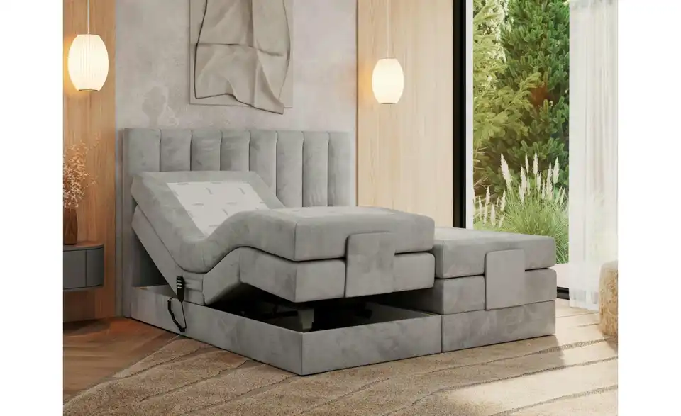 Motor Boxspringbett Comforto mit Bettkasten, Funktionsansicht