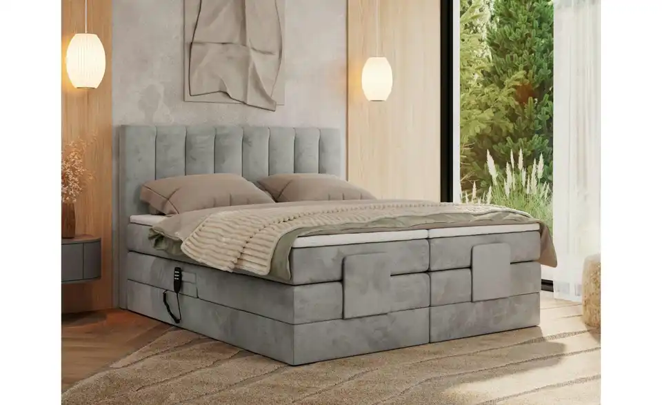 Motor Boxspringbett Comforto mit Bettkasten, in Wohnsituation