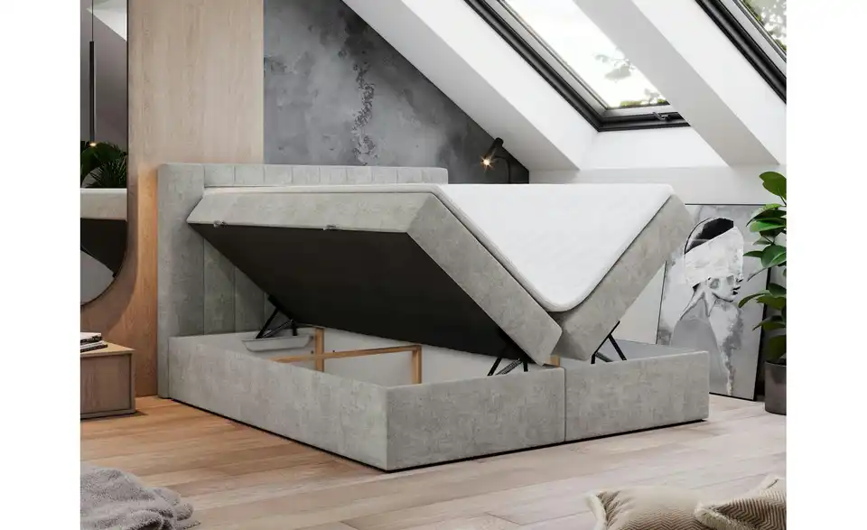 Boxbett Gold 5 mit Bettkasten, Funktionsansicht