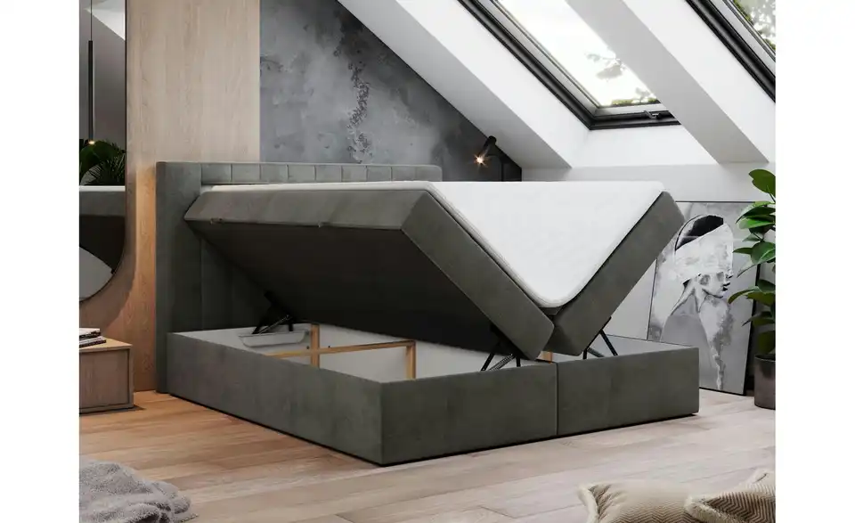 Boxbett Gold 5 mit Bettkasten, Funktionsansicht