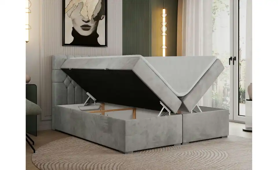 Boxbett Pera mit Bettkasten, Funktionsansicht