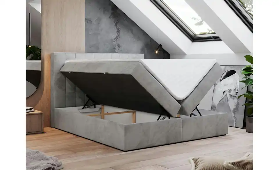 Boxbett Gold 5 mit Bettkasten, Funktionsansicht