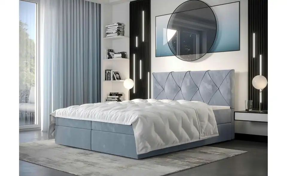 Altea Boxbett mit Stauraum, in Wohnsituation