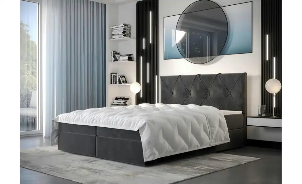 Altea Boxbett mit Stauraum, in Wohnsituation